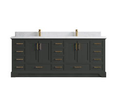 Charlotte 84 in. W x 22 in. D Double Sink Bathroom Vanity - photo 24
