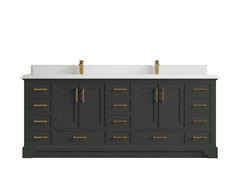 Charlotte 84 in. W x 22 in. D Double Sink Bathroom Vanity - photo 26