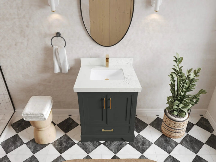 Charlotte 30 in. W x 22 in. D Single Sink Bathroom Vanity - photo 27