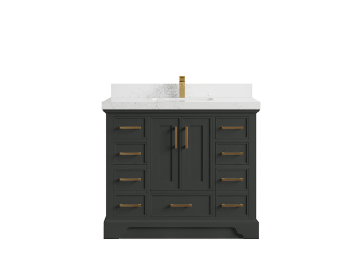 Charlotte 42 in. W x 22 in. D Single Sink Bathroom Vanity - photo 28