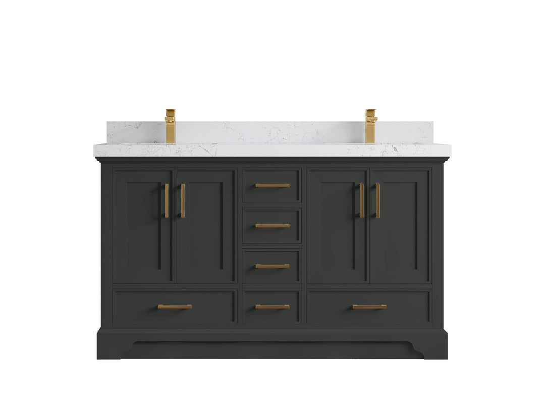 Charlotte 60 in. W x 22 in. D Single Sink Bathroom Vanity