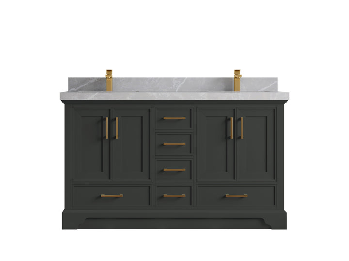Charlotte 60 in. W x 22 in. D Double Sink Bathroom Vanity - photo 30