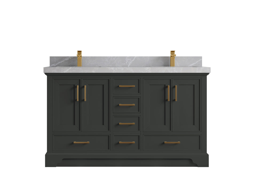 Charlotte 60 in. W x 22 in. D Single Sink Bathroom Vanity