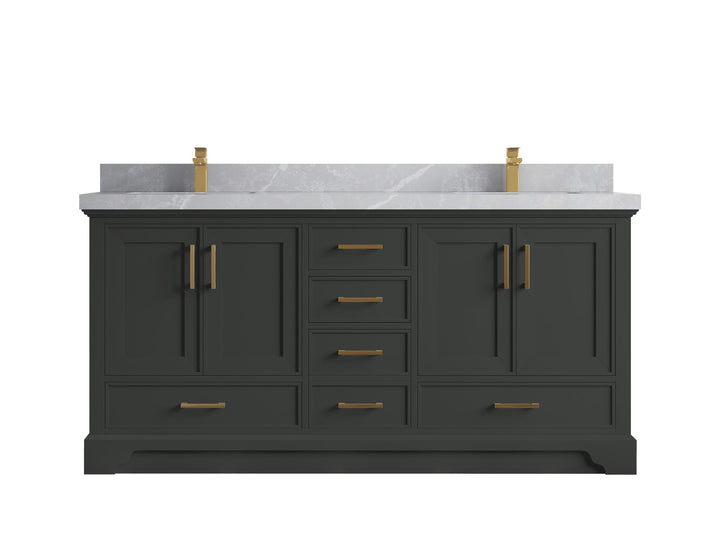 Charlotte 72 in. W x 22 in. D Double Sink Bathroom Vanity - photo 30