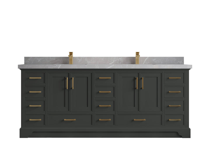 Charlotte 84 in. W x 22 in. D Double Sink Bathroom Vanity - photo 30