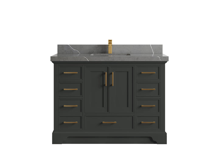 Charlotte 48 in. W x 22 in. D Single Sink Bathroom Vanity - photo 32