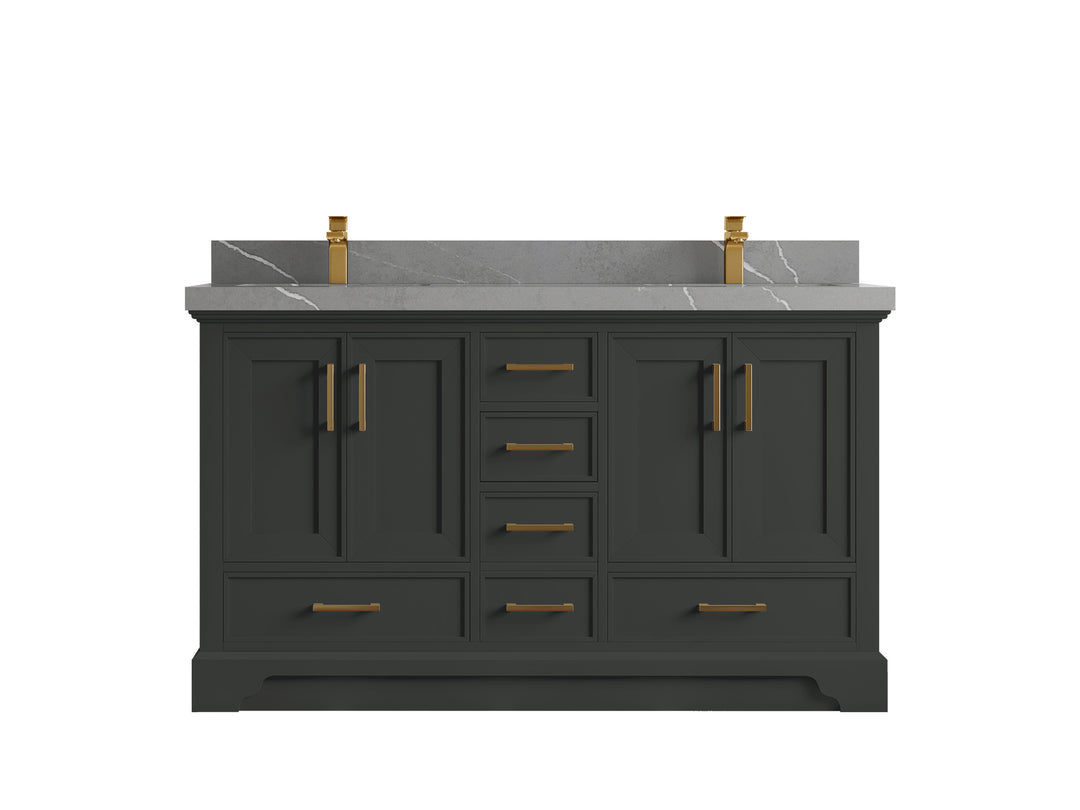 Charlotte 60 in. W x 22 in. D Single Sink Bathroom Vanity