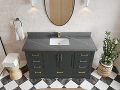 Charlotte 60 in. W x 22 in. D Single Sink Bathroom Vanity - photo 31