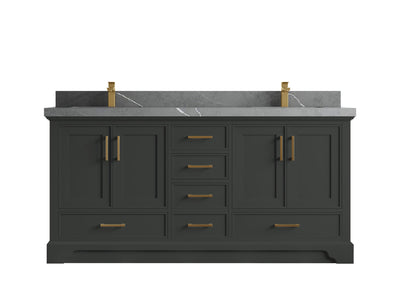 Charlotte 72 in. W x 22 in. D Double Sink Bathroom Vanity