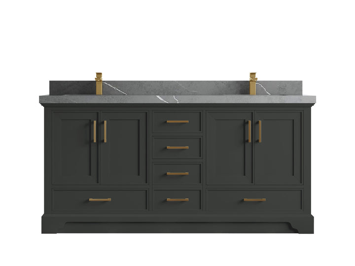 Charlotte 72 in. W x 22 in. D Double Sink Bathroom Vanity - photo 32