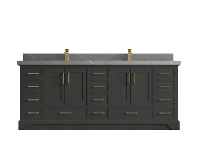 Charlotte 84 in. W x 22 in. D Double Sink Bathroom Vanity