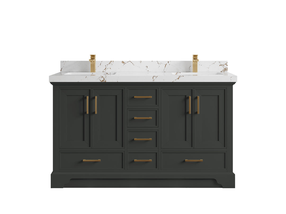 Charlotte 60 in. W x 22 in. D Single Sink Bathroom Vanity