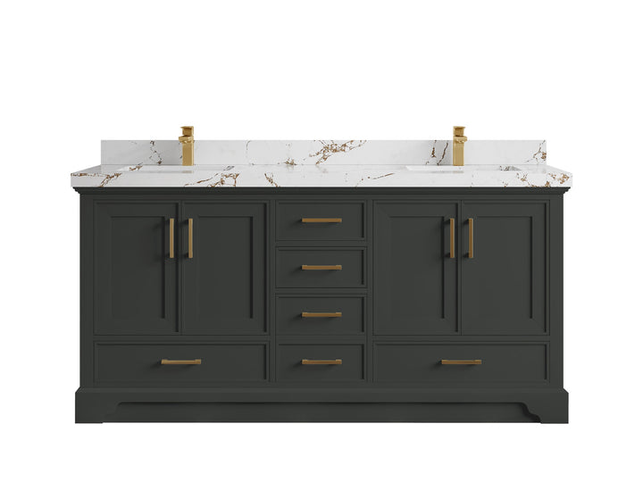 Charlotte 72 in. W x 22 in. D Double Sink Bathroom Vanity - photo 34