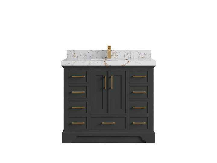 Charlotte 42 in. W x 22 in. D Single Sink Bathroom Vanity - photo 36