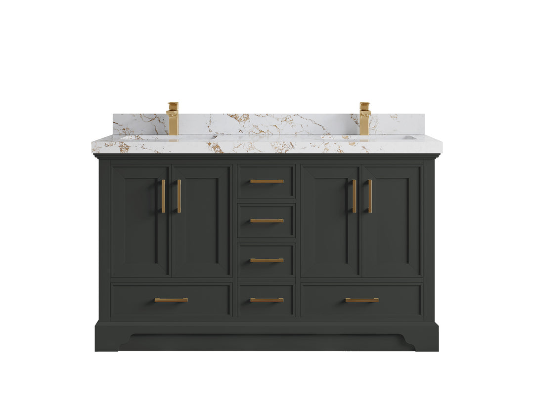 Charlotte 60 in. W x 22 in. D Single Sink Bathroom Vanity