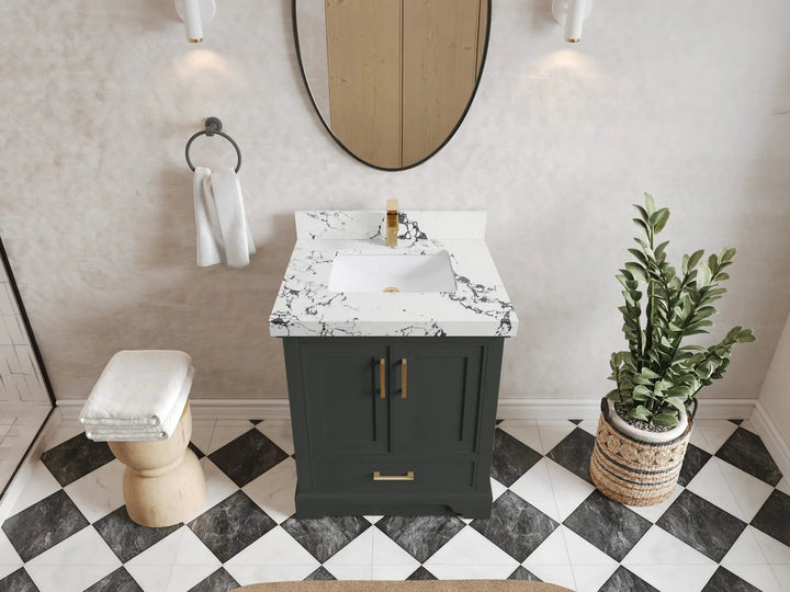 Charlotte 30 in. W x 22 in. D Single Sink Bathroom Vanity - photo 37