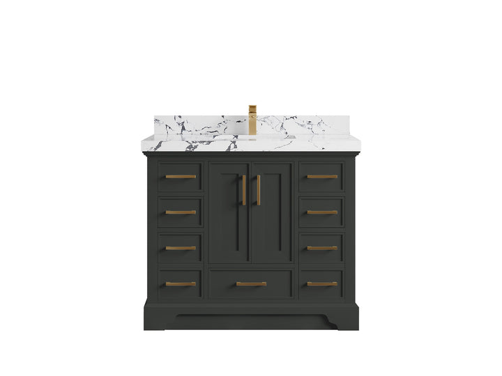 Charlotte 42 in. W x 22 in. D Single Sink Bathroom Vanity - photo 38