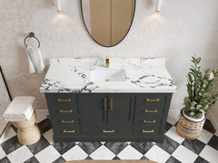 Charlotte 60 in. W x 22 in. D Single Sink Bathroom Vanity - photo 37