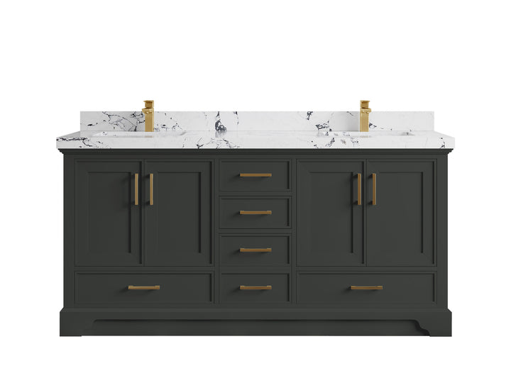 Charlotte 72 in. W x 22 in. D Double Sink Bathroom Vanity - photo 38