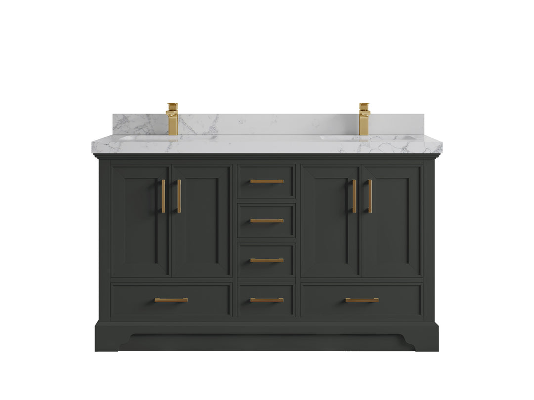 Charlotte 60 in. W x 22 in. D Single Sink Bathroom Vanity