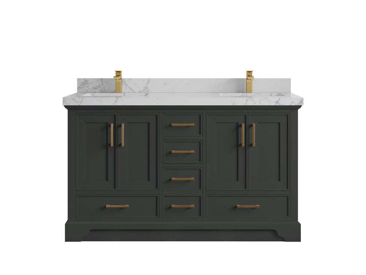 Charlotte 60 in. W x 22 in. D Single Sink Bathroom Vanity - photo 40