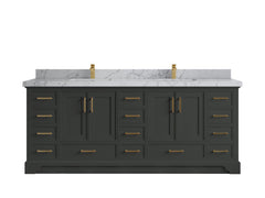 Charlotte 84 in. W x 22 in. D Double Sink Bathroom Vanity - photo 40