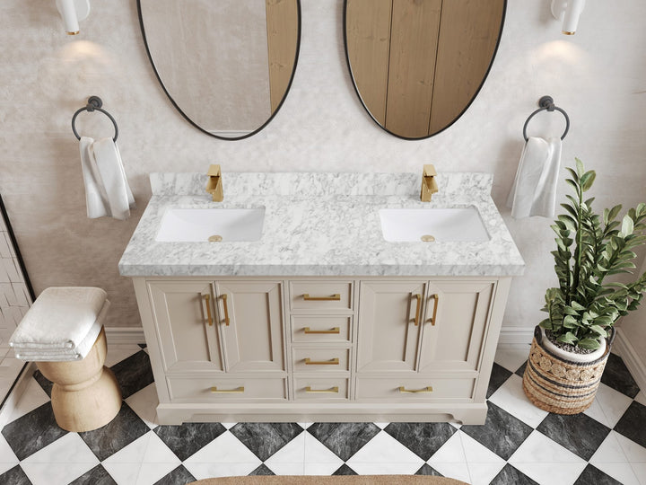 Charlotte 60 in. W x 22 in. D Double Sink Bathroom Vanity - photo 17