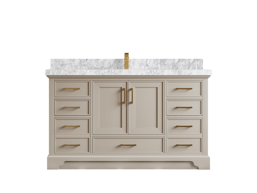 Charlotte 60 in. W x 22 in. D Single Sink Bathroom Vanity