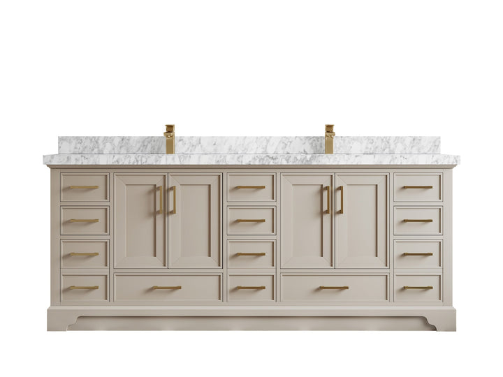 Charlotte 84 in. W x 22 in. D Double Sink Bathroom Vanity - photo 18