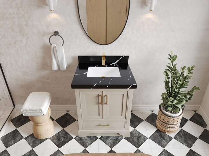Charlotte 30 in. W x 22 in. D Single Sink Bathroom Vanity - photo 7