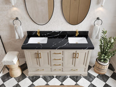 Charlotte 60 in. W x 22 in. D Double Sink Bathroom Vanity - photo 7