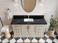 Charlotte 60 in. W x 22 in. D Single Sink Bathroom Vanity - photo 7