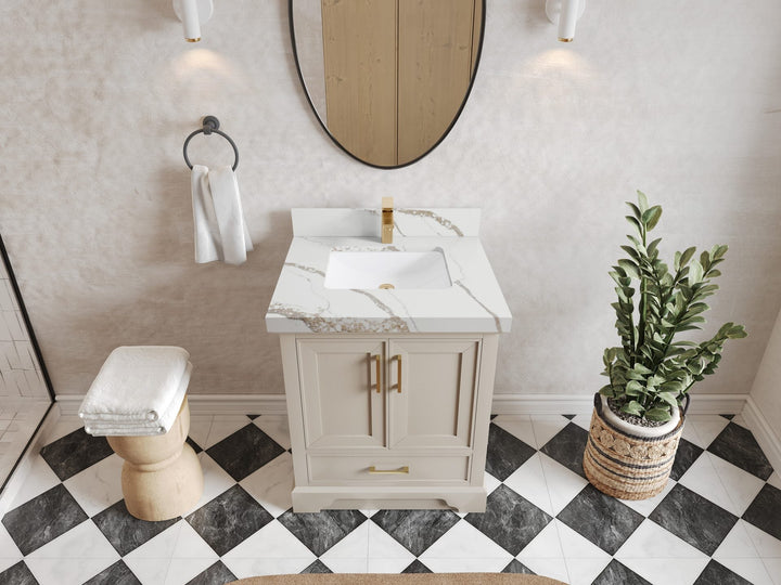 Charlotte 30 in. W x 22 in. D Single Sink Bathroom Vanity - photo 9