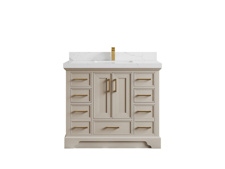 Charlotte 42 in. W x 22 in. D Single Sink Bathroom Vanity - photo 12