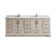 Charlotte 84 in. W x 22 in. D Double Sink Bathroom Vanity - photo 12