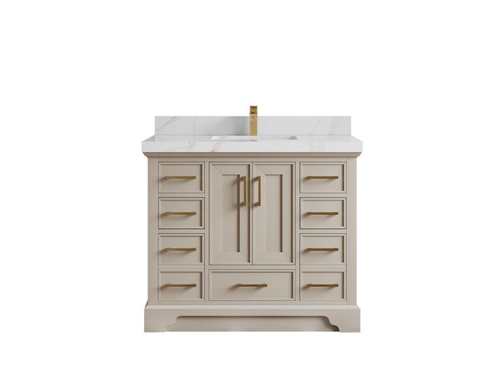 Charlotte 42 in. W x 22 in. D Single Sink Bathroom Vanity - photo 16