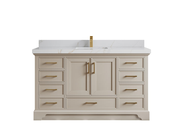 Charlotte 60 in. W x 22 in. D Single Sink Bathroom Vanity - photo 16