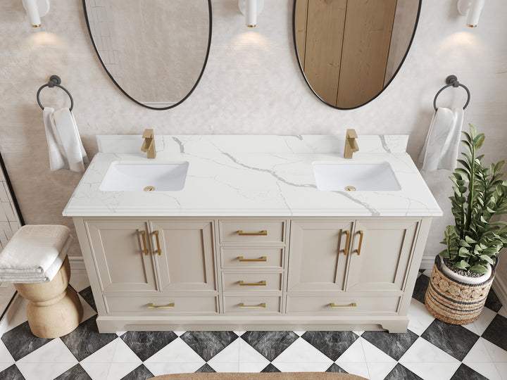 Charlotte 72 in. W x 22 in. D Double Sink Bathroom Vanity - photo 21