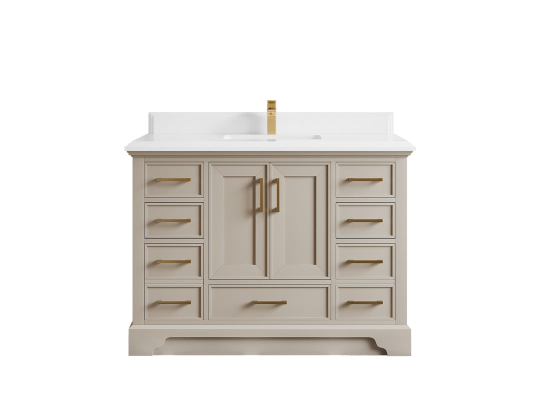 Charlotte 48 in. W x 22 in. D Single Sink Bathroom Vanity