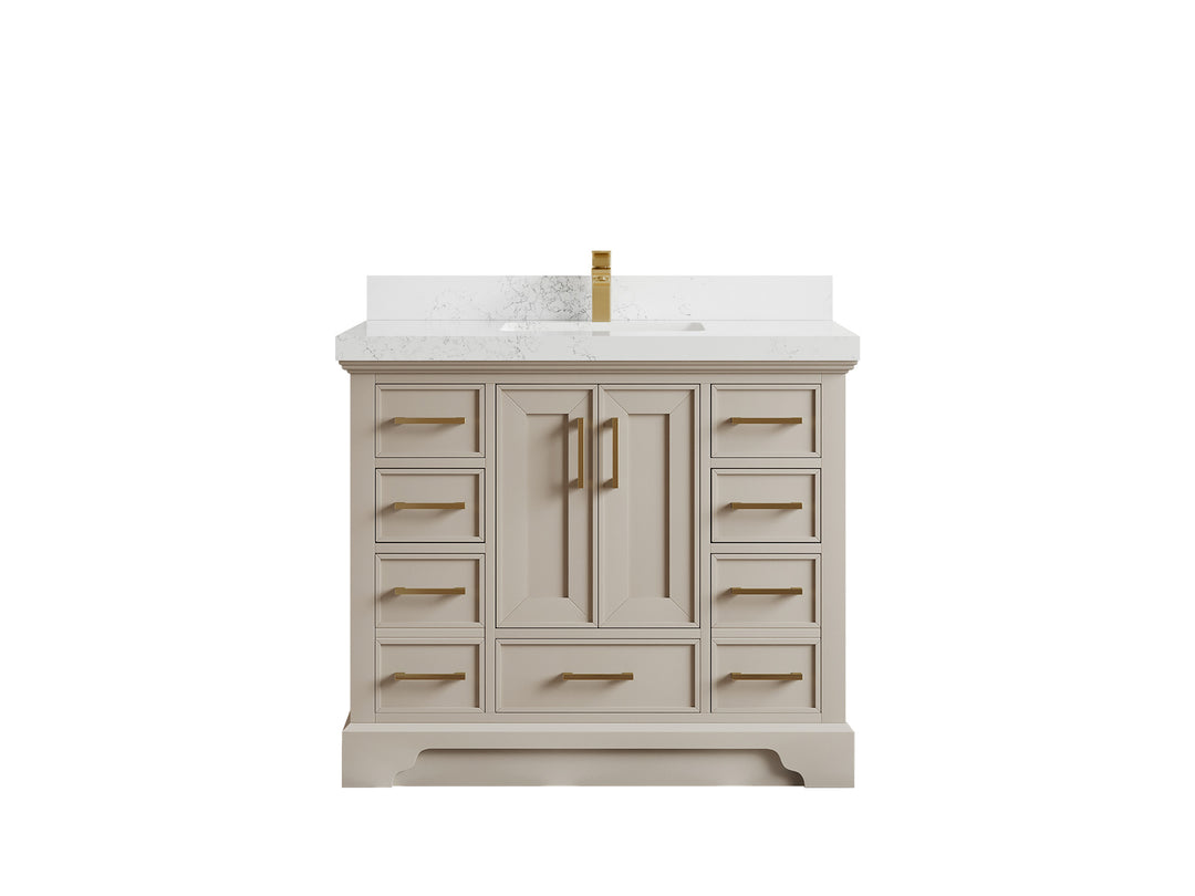 Charlotte 42 in. W x 22 in. D Single Sink Bathroom Vanity