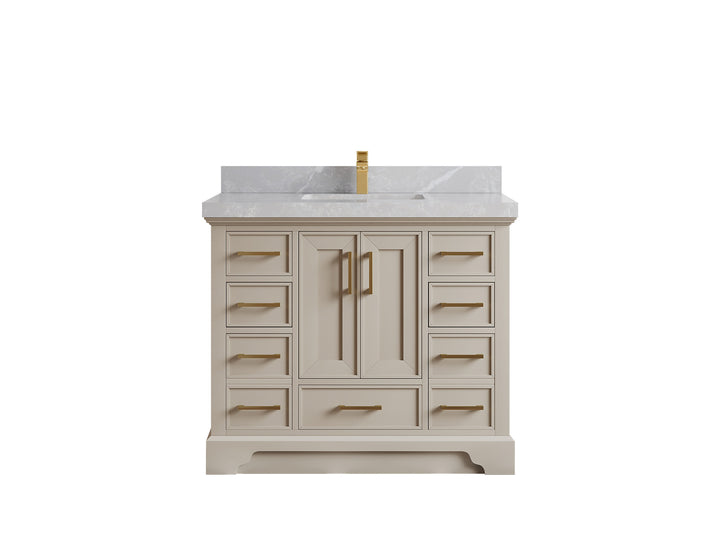 Charlotte 42 in. W x 22 in. D Single Sink Bathroom Vanity - photo 30