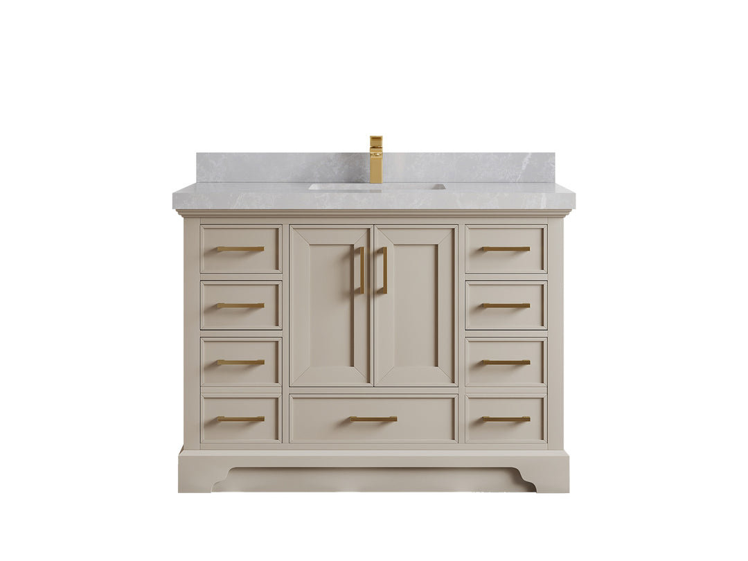 Charlotte 48 in. W x 22 in. D Single Sink Bathroom Vanity