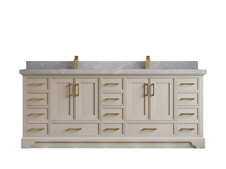 Charlotte 84 in. W x 22 in. D Double Sink Bathroom Vanity - photo 30