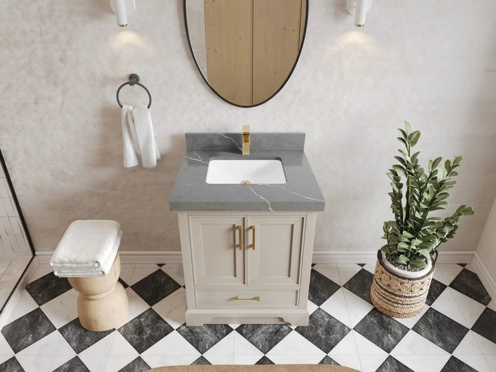 Charlotte 30 in. W x 22 in. D Single Sink Bathroom Vanity - photo 31
