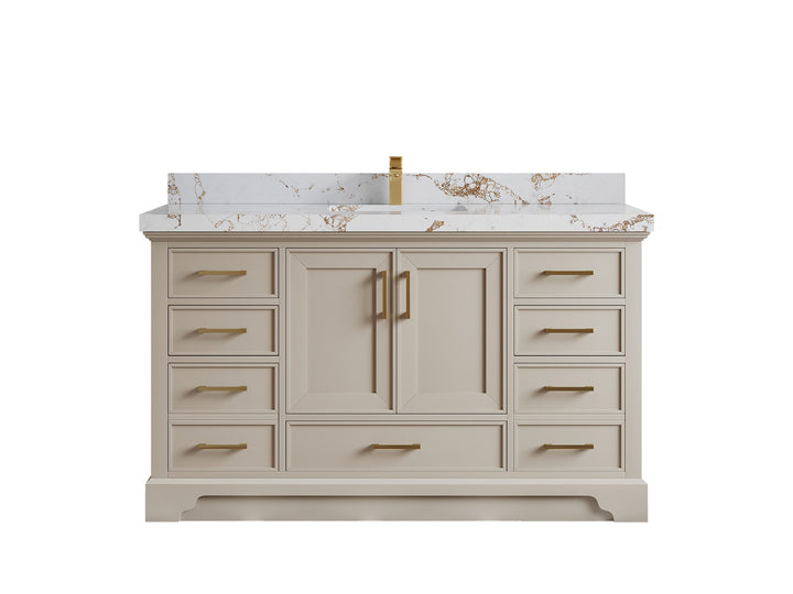 Charlotte 60 in. W x 22 in. D Single Sink Bathroom Vanity - photo 36
