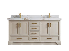 Charlotte 72 in. W x 22 in. D Double Sink Bathroom Vanity - photo 36
