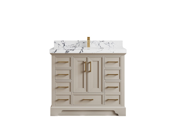 Charlotte 42 in. W x 22 in. D Single Sink Bathroom Vanity - photo 38
