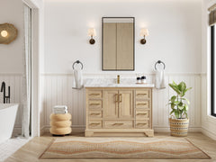 Charlotte White Oak 48 in. W x 22 in. D Single Sink Bathroom Vanity - photo 4