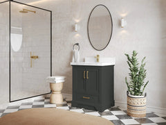 Charlotte 30 in. W x 22 in. D Single Sink Bathroom Vanity - photo 2