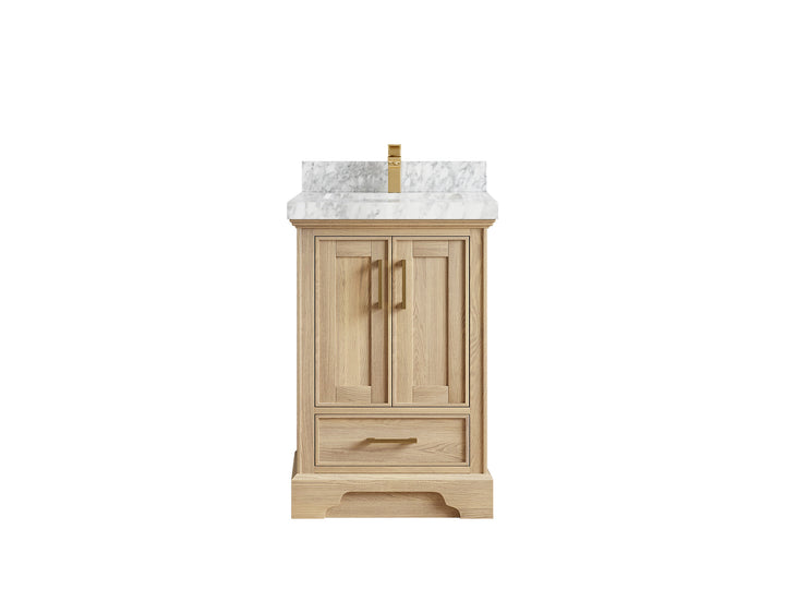 Charlotte White Oak 24 in. W x 22 in. D Single Sink Bathroom Vanity - photo 15